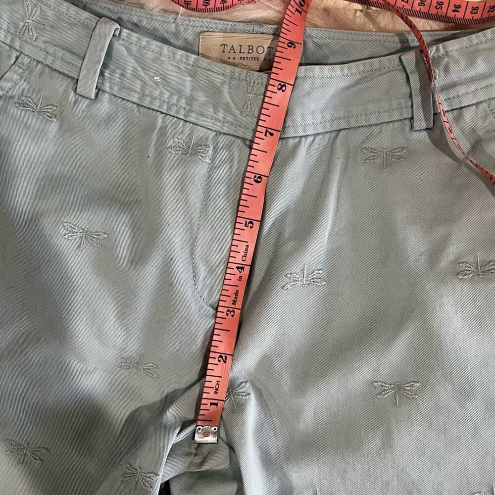 Talbots Cotton Chino Classic Straight Fit Dragonfly Preppy Walking Shorts 2P - Picture 16 of 16